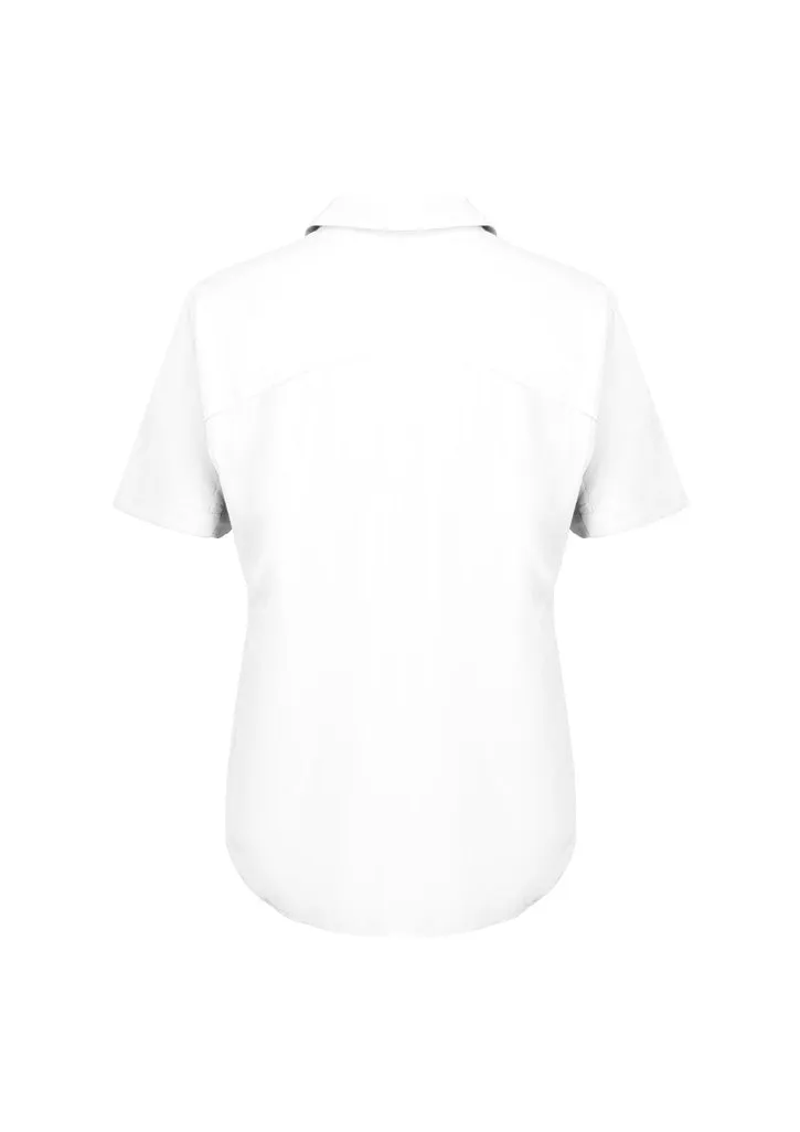 Biz Corporate Dahlia Womens Short Sleeve Blouse (RB365L)