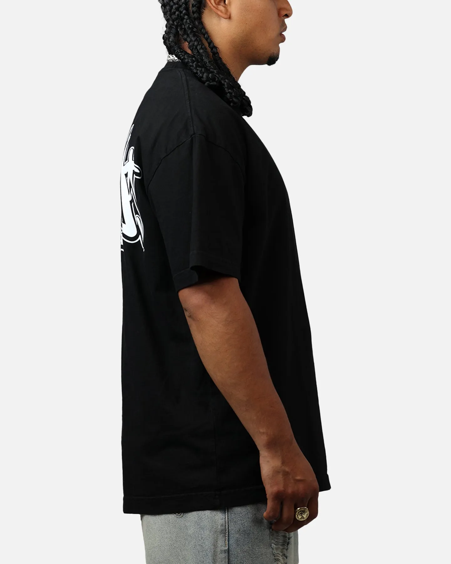 Carre Tagged T-Shirt Black