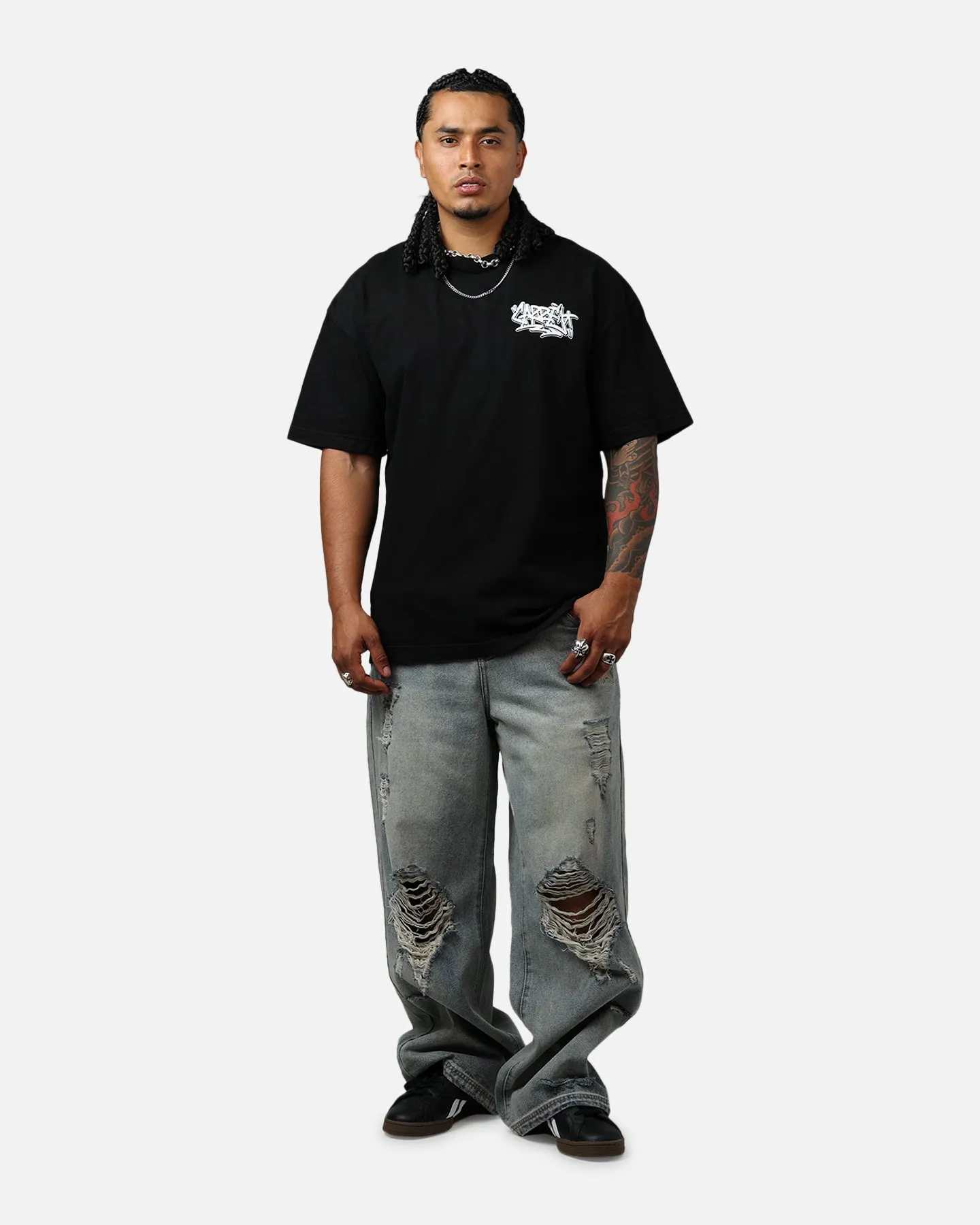 Carre Tagged T-Shirt Black