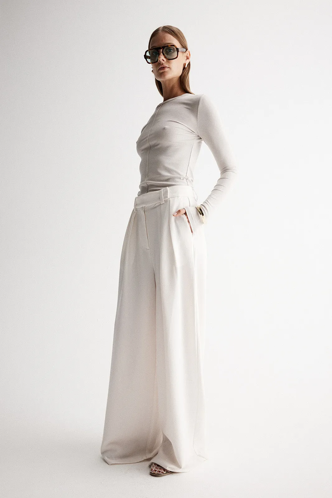 Colette Pant Ivory