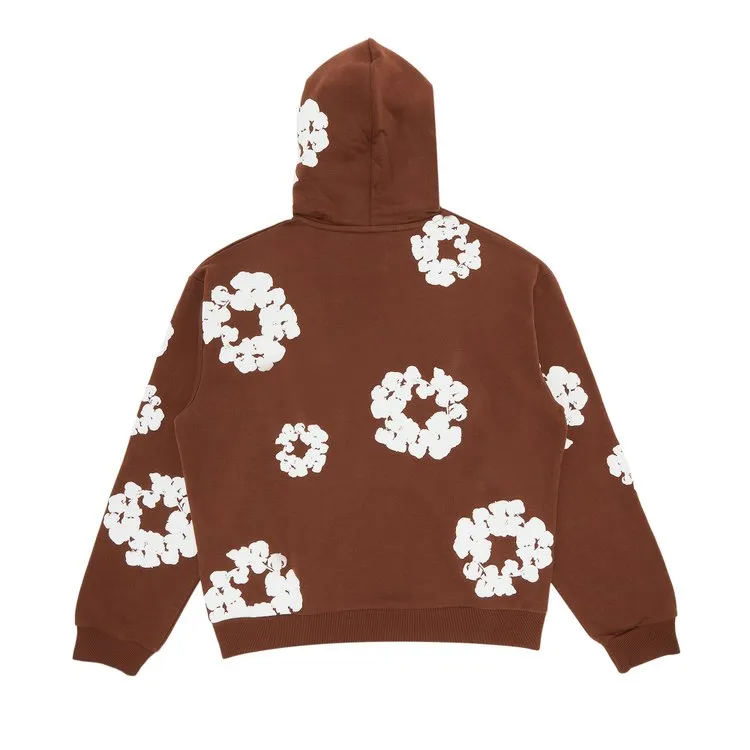 Denim Tears The Cotton Wreath 'Brown' sweatshirt, brown