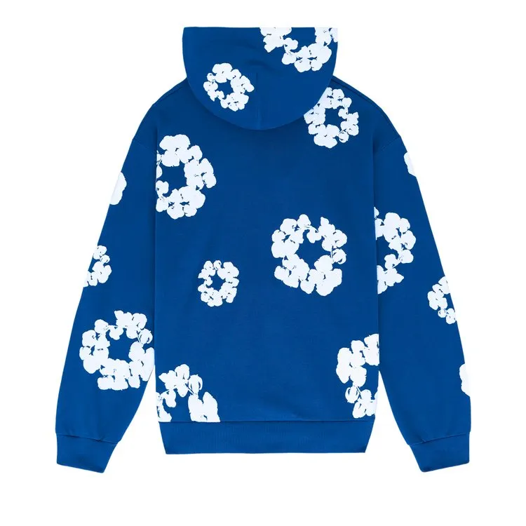 Denim Tears The Cotton Wreath 'Royal Blue' sweatshirt, blue