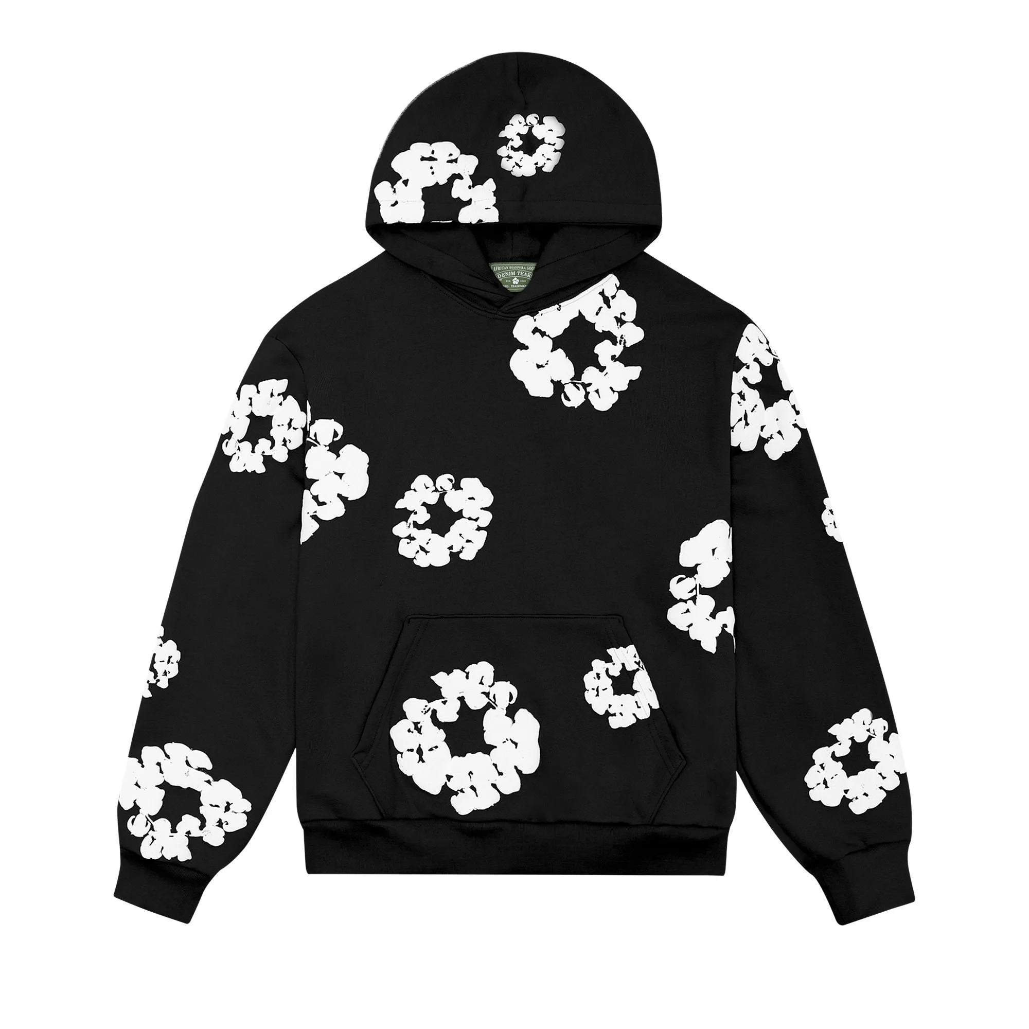 Denim Tears The Cotton Wreath Sweatshirt, Black