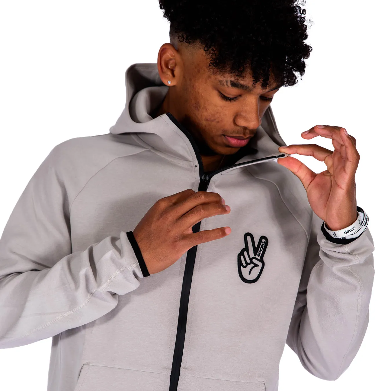 Deuce Track Jacket | Grey