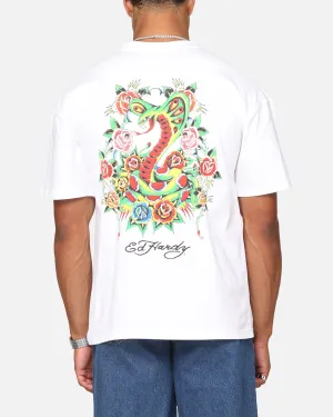 Ed Hardy Serpent T-Shirt White