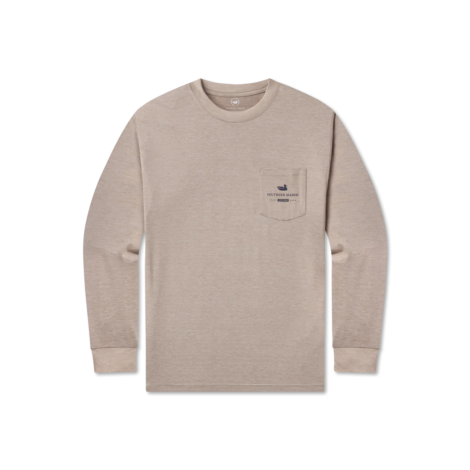 FieldTec Heathered Performance Tee - Speckled Sunset - Long Sleeve