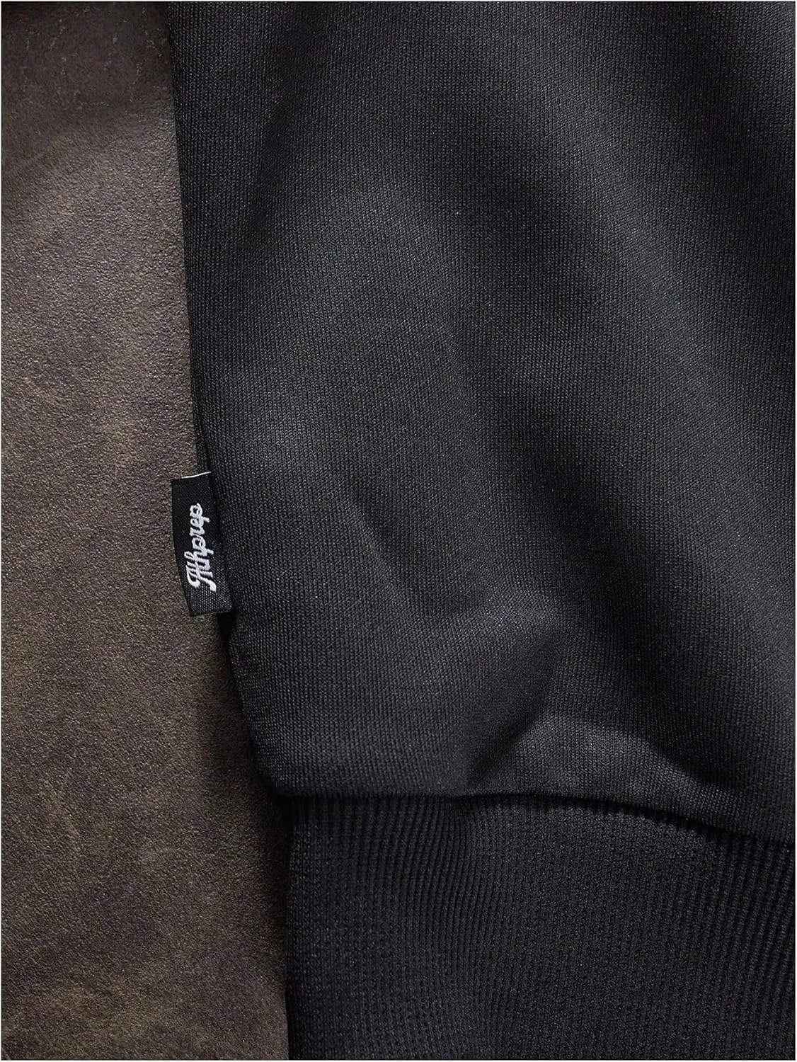 Men's Crewneck Oversized Sweatshirts Color Block Long Sleeve Oversized Pullover Top