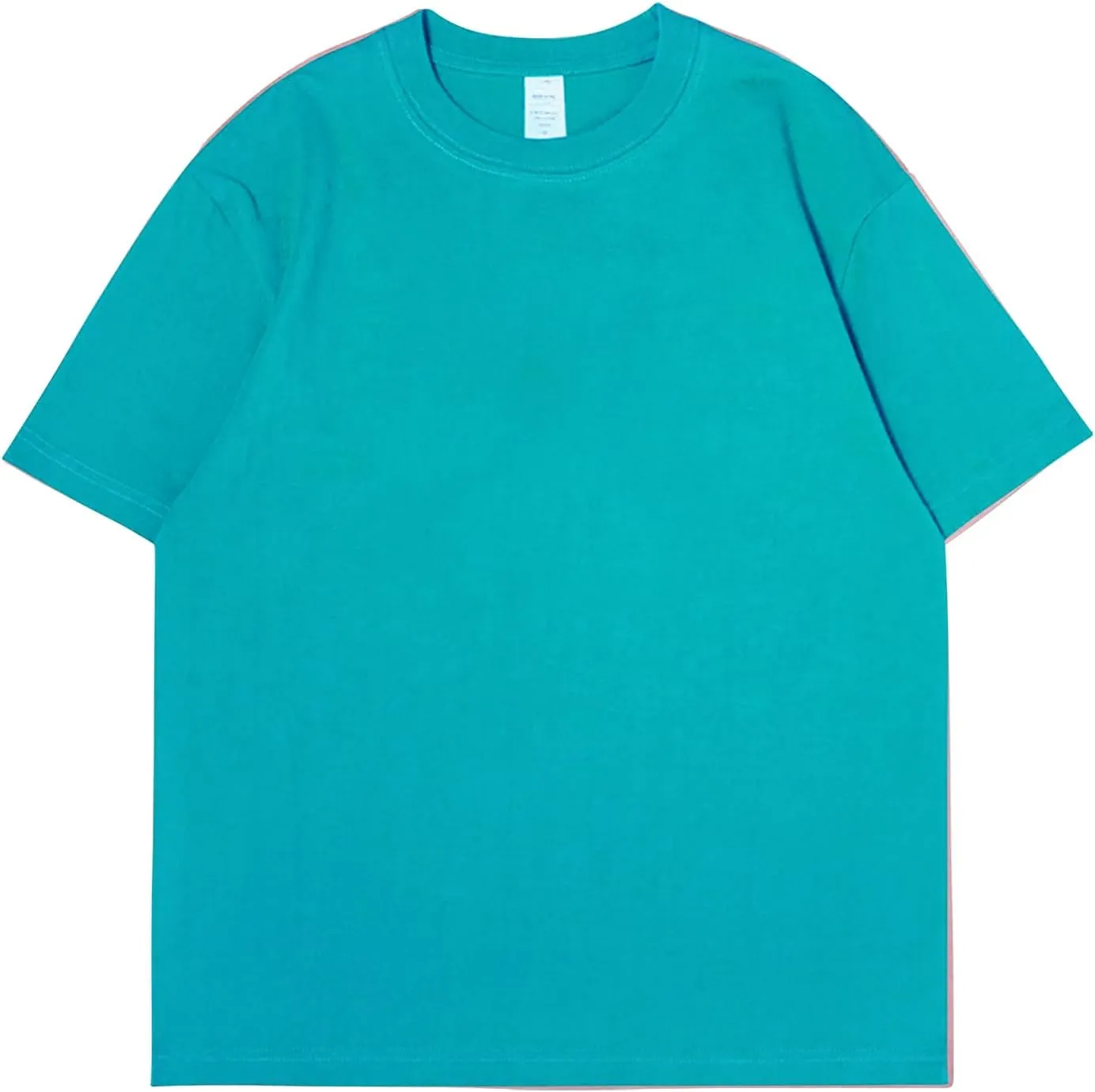 Mens Oversized T Shirts Short Sleeve Cotton Tshirts Heavyweight Streetwear Shirts Crewneck Workout Tees Tops