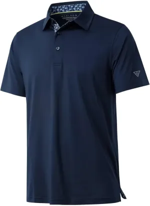 Mens Polo Shirts Short and Long Sleeve Casual Solid Stylish Dry Fit Performance Designed Collared Golf Polo Shirts for Men