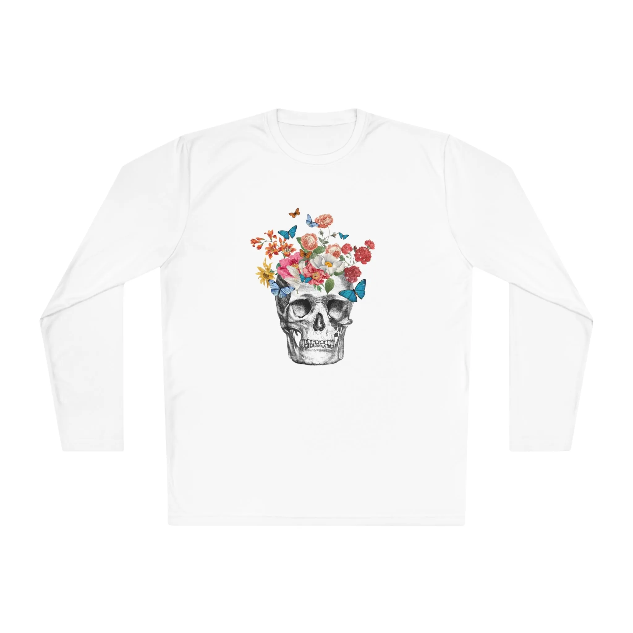 Mind In Full Bloom - Unisex Lightweight Long Sleeve Tee