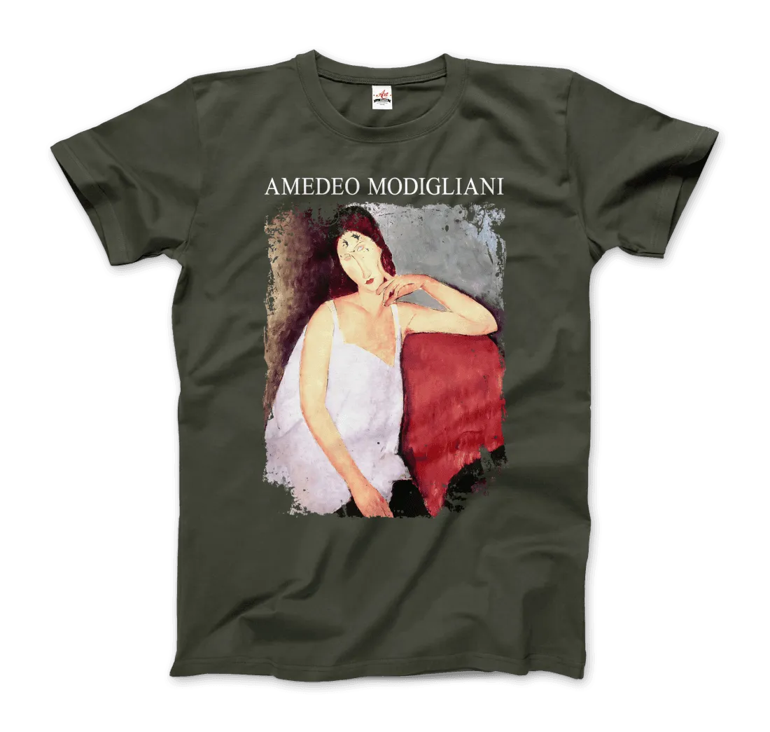 Modigliani - Portrait of Jeanne Hébuterne, 1919 Artwork T-Shirt