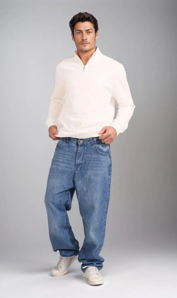 R206525 -Classic Blue Jeans - Relaxed Fit