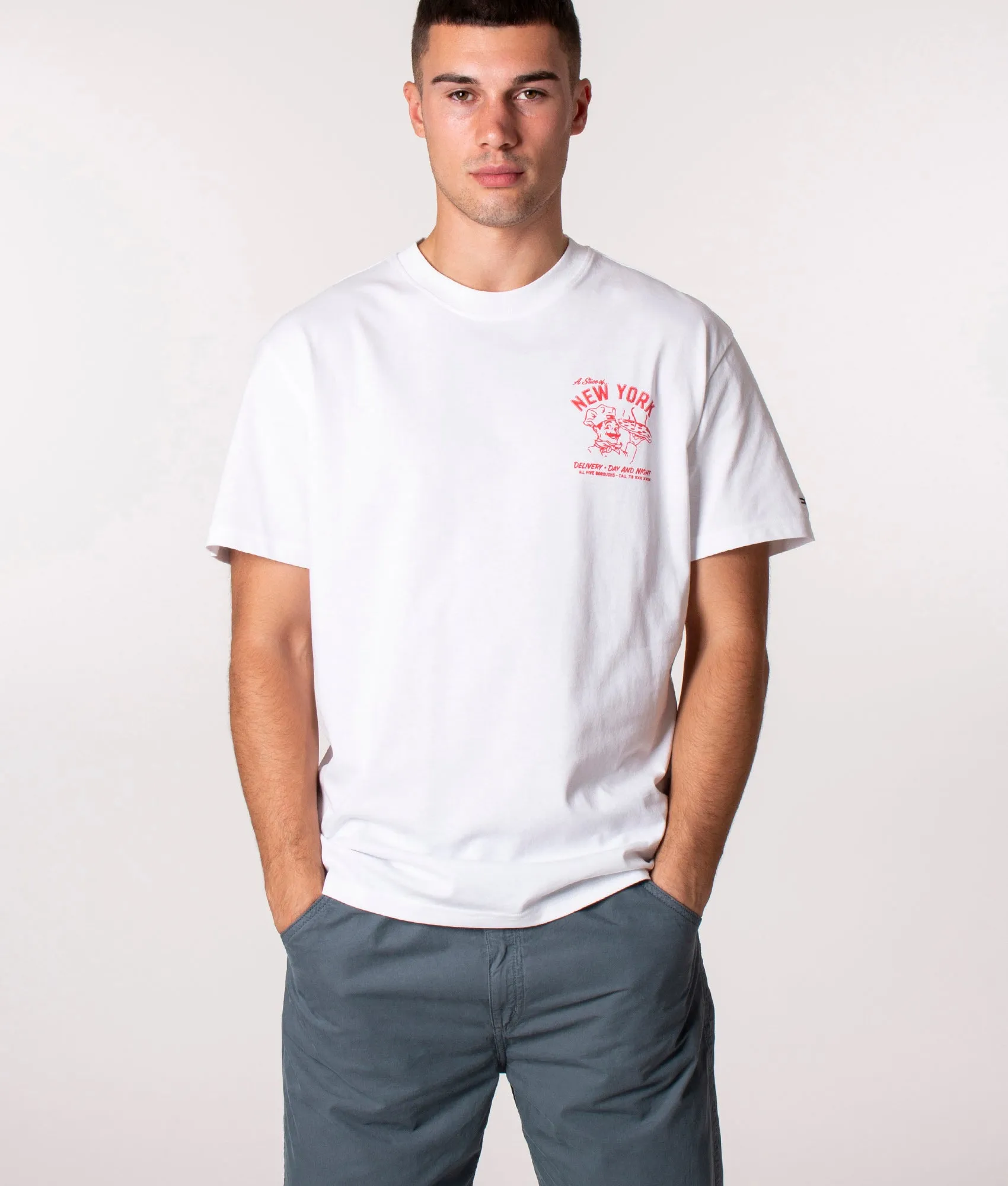 Relaxed Fit Best Pizza T-Shirt