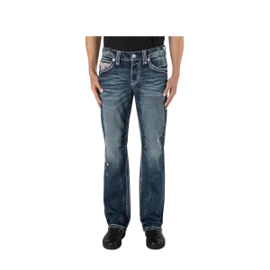Rock Revival Men's Eddison B200 Boot Cut Jean