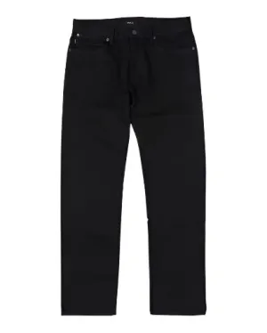 RVCA - The Weekend Relaxed Fit Denim (Black)
