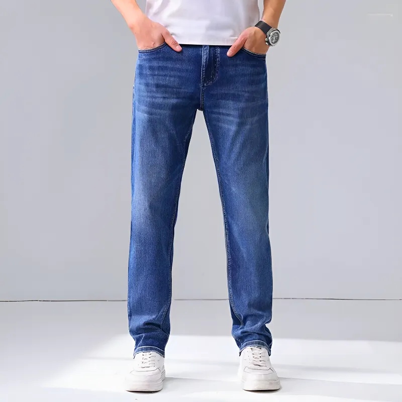 Salvo Relaxed Straight Jeans