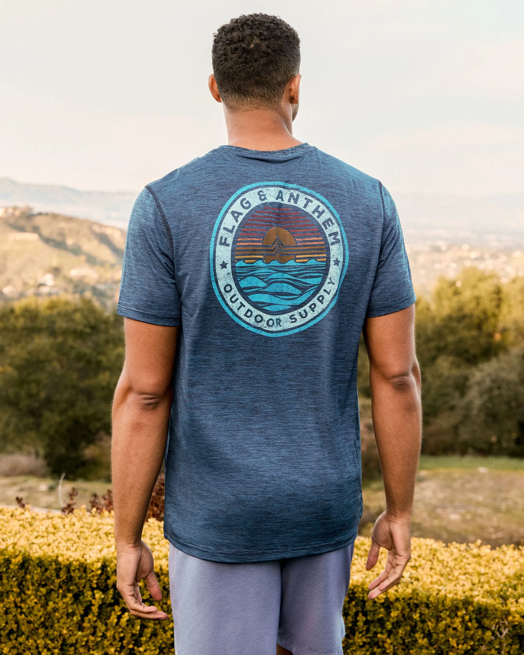 SUNSET UPF PERFORMANCE TEE