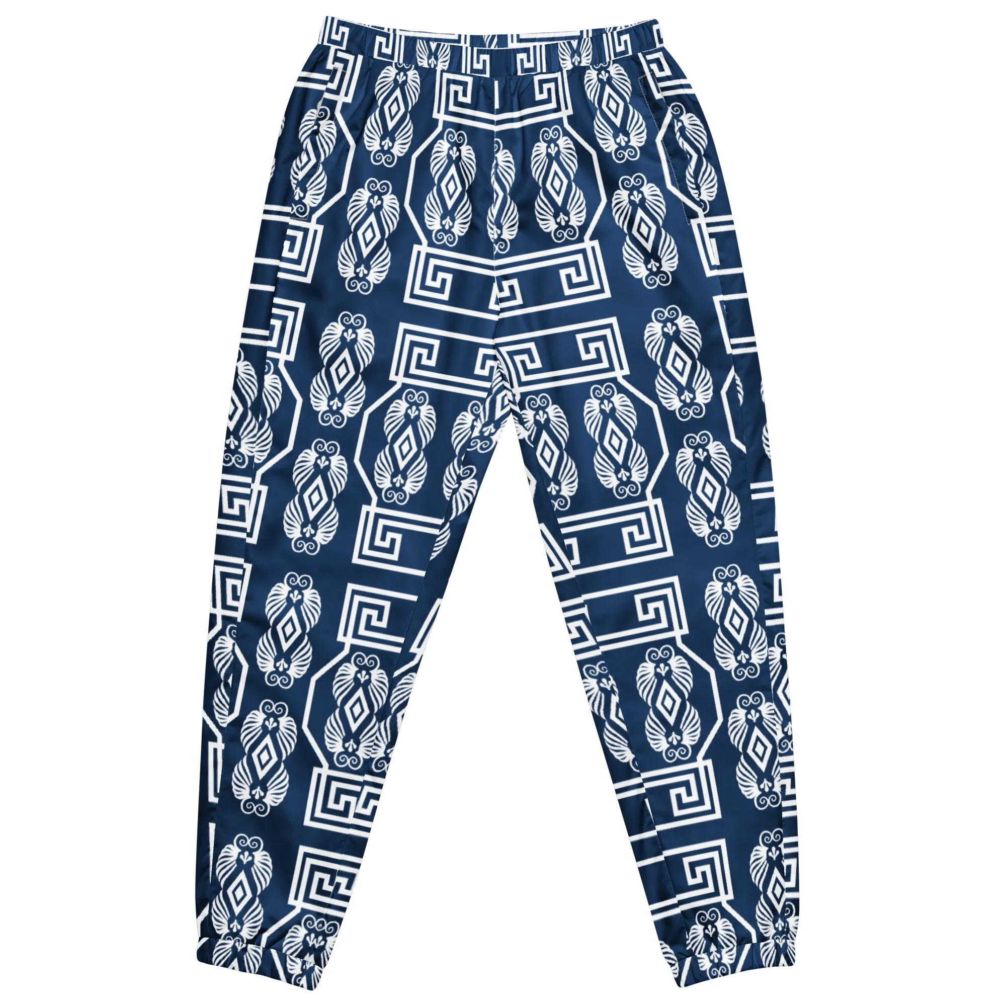 The Key White Unisex track pants